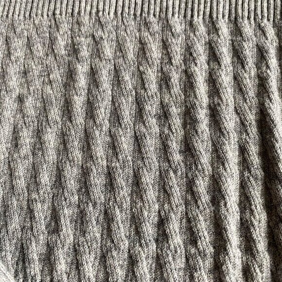 Sundance Wool Blend Dress Size L Cable Knit Stretch Cabin Winter Ski Boho Preppy - Picture 6 of 12